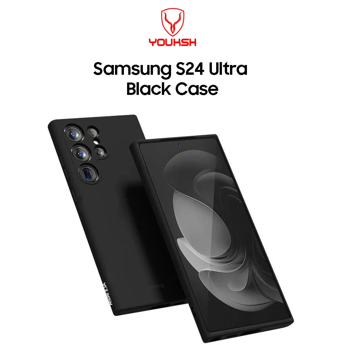 Youksh Samsung Galaxy S24 Ultra Silicone Case