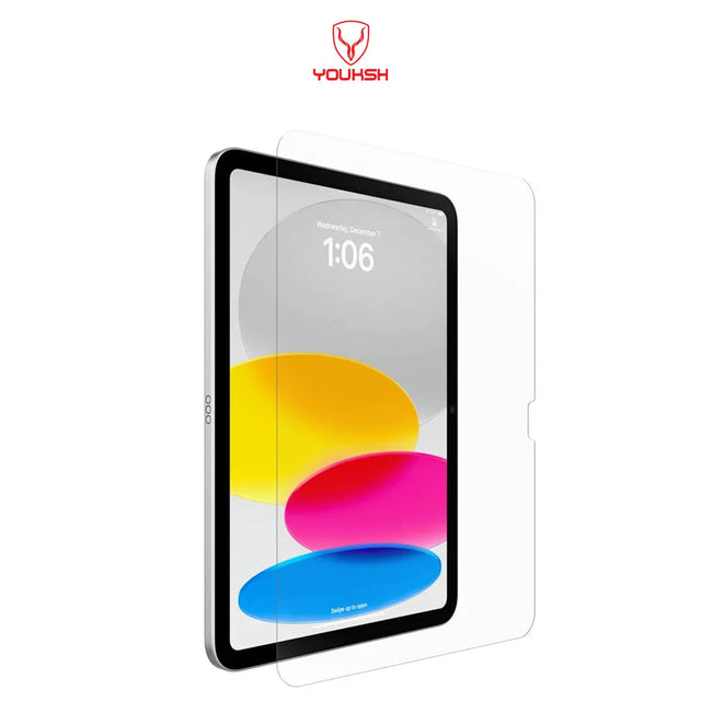 Youksh iPad 11-inch (2025) & iPad 10th Gen (2022) Tempered Glass Protector