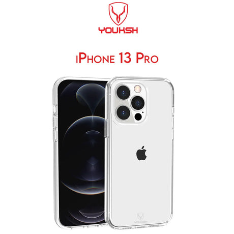 Youksh iPhone 13 Pro (6.1) Transparent Shock Proof Case - Price in Pakistan - Official Warranty