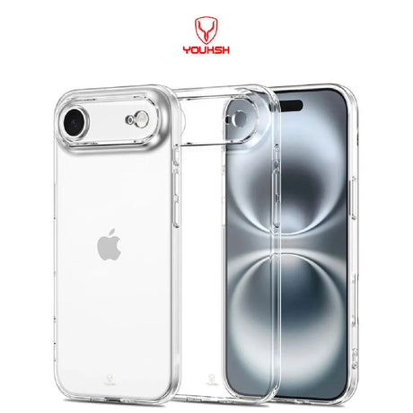 Youksh Ultra Thin Transparent Silicone Case for iPhone 17 Air - Price in Pakistan - Official Warranty