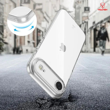 Youksh Ultra Thin Transparent Silicone Case for iPhone 17 Air - Price in Pakistan - Official Warranty