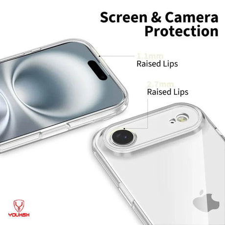 Youksh Ultra Thin Transparent Silicone Case for iPhone 17 Air - Price in Pakistan - Official Warranty