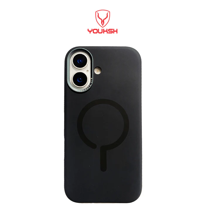 Youksh iPhone 17 Soft Silicon Case with MagSafe