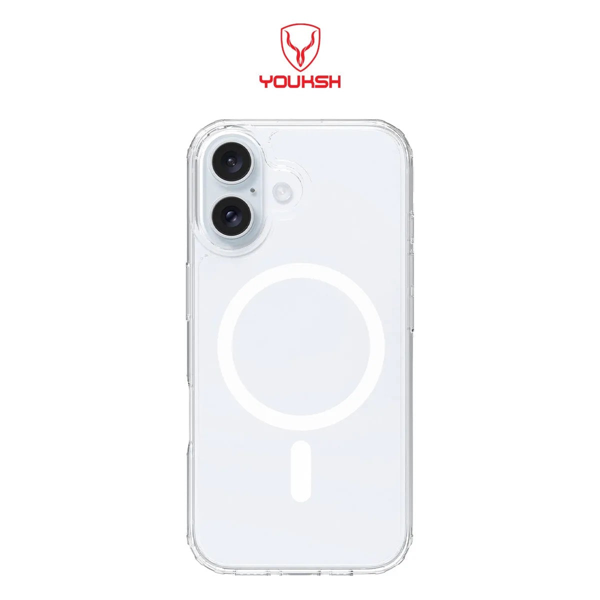 Youksh iPhone 17 MagSafe Transparent Case