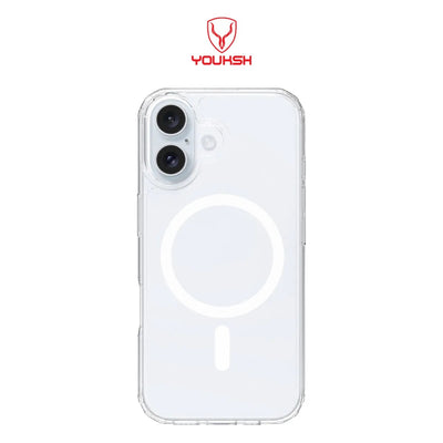 Youksh iPhone 17 MagSafe Transparent Case