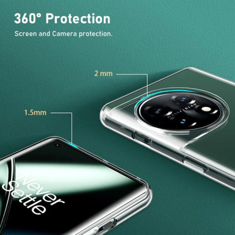 Youksh OnePlus 11 Transparent Back Cover - Price in Pakistan - Official Warranty