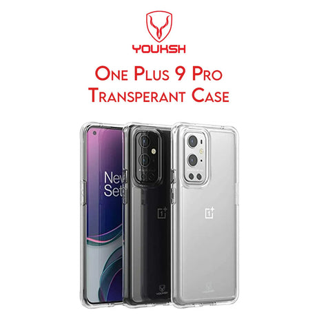 Youksh OnePlus 9 Pro Transparent Silicone Back Cover - Price in Pakistan - Official Warranty