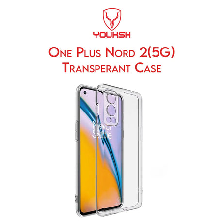 Youksh OnePlus Nord 2 5G Transparent Silicone Back Cover - Price in Pakistan - Official Warranty