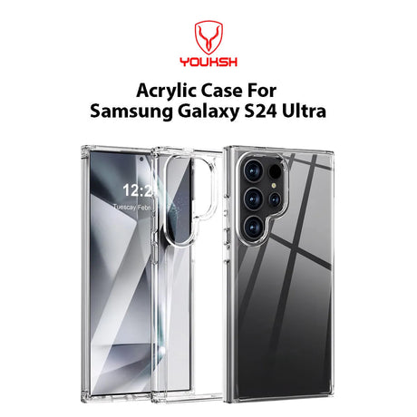 Youksh Samsung S24 Ultra Transparent Case - Price in Pakistan - Official Warranty