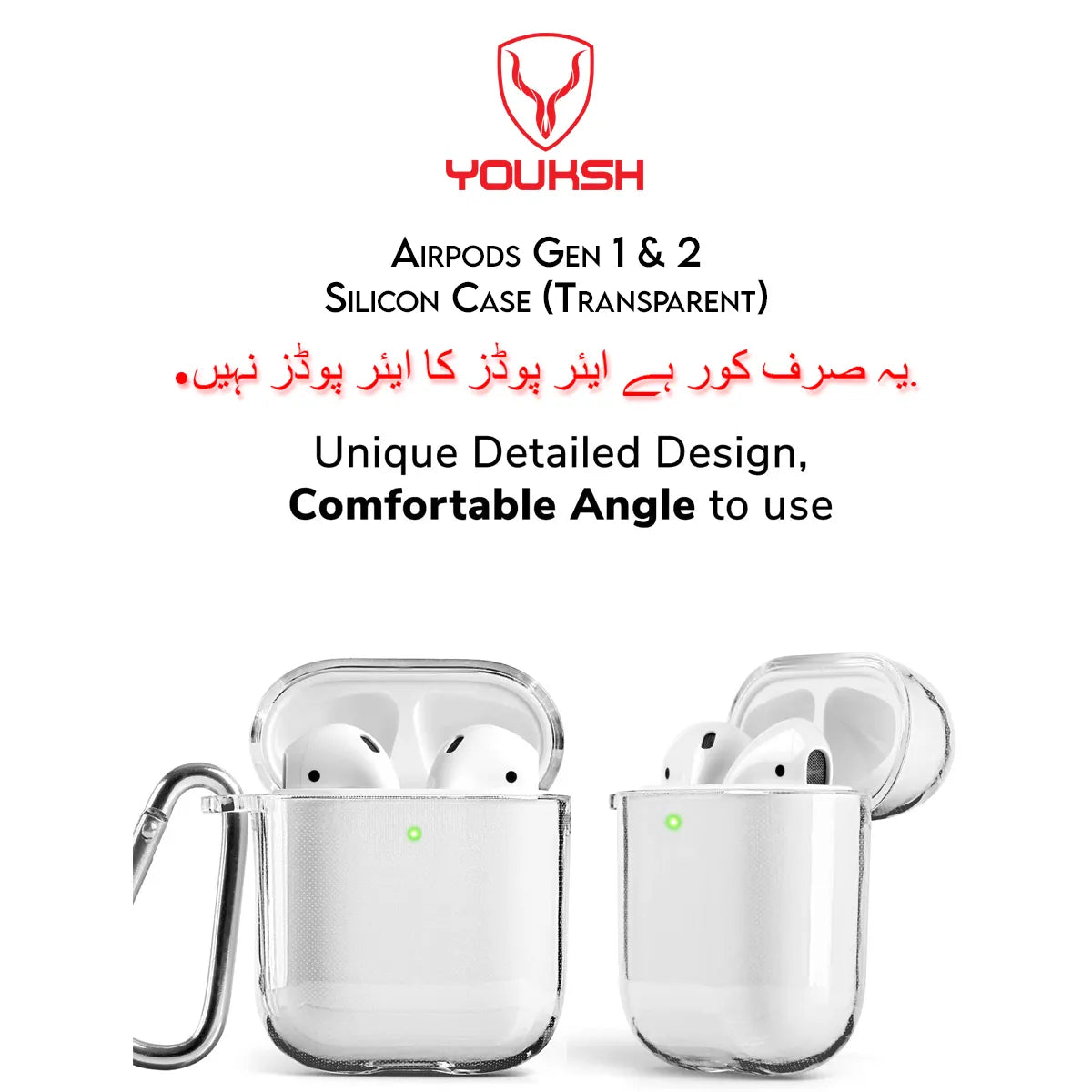 Youksh Transparent Silicone Case best price at TechAndExperts Pakistan